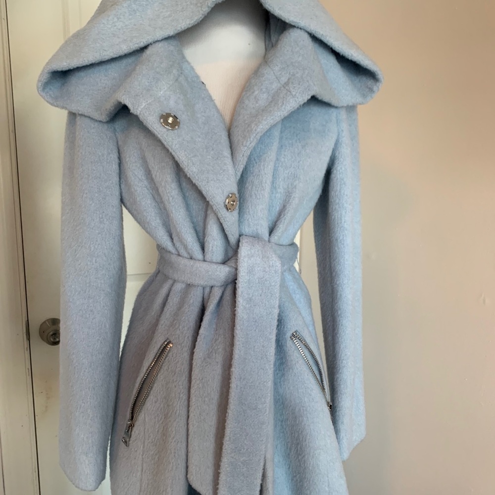 Baby Blue Guess Coat